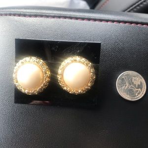 Vintage gold earrings